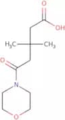 3,3-Dimethyl-5-(morpholin-4-yl)-5-oxopentanoic acid