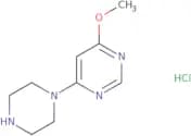 4-Methoxy-6-(piperazin-1-yl)pyrimidine hydrochloride