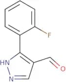 3-(2-Fluorophenyl)-1H-pyrazole-4-carbaldehyde
