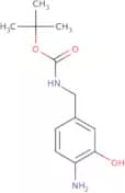 tert-Butyl N-[(4-amino-3-hydroxyphenyl)methyl]carbamate