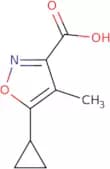5-Cyclopropyl-4-methyl-1,2-oxazole-3-carboxylic acid