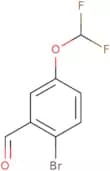 2-bromo-5-(difluoromethoxy)benzaldehyde