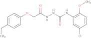 1-(2-(4-ethylphenoxy)acetyl)-4-(5-chloro-2-methoxyphenyl)semicarbazide