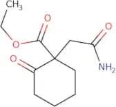 Ethyl 1-(carbamoylmethyl)-2-oxocyclohexane-1-carboxylate