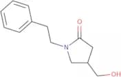 4-(Hydroxymethyl)-1-(2-phenylethyl)pyrrolidin-2-one