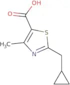 2-(Cyclopropylmethyl)-4-methyl-1,3-thiazole-5-carboxylic acid
