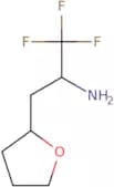 1,1,1-Trifluoro-3-(oxolan-2-yl)propan-2-amine