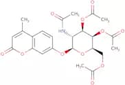 4-Methylumbelliferyl 2-acetamido-3,4,6-tri-O-acetyl-2-deoxy-b-D-galactopyranoside