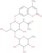 4-Methylumbelliferyl 2-acetamido-2-deoxy-4-O-(a-L-fucopyranosyl)-b-D-glucopyranoside