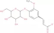 [2-Methoxy-4-(2-nitrovinyl)phenyl] b-D-galactopyranoside