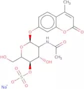 4-Methylumbelliferyl 2-acetamido-2-deoxy-b-D-galactopyranoside-4-sulfate sodium salt