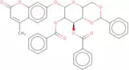 4-Methylumbelliferyl 2,3-di-O-benzoyl-4,6-O-benzylidene-b-D-galactopyranoside