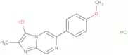 2-Methyl-6-(4-methoxyphenyl)-3,7-dihydroimidazo(1,2-a)pyrazin-3-one hydrochloride