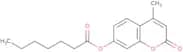 4-Methylumbelliferyl heptanoate