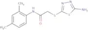 2-[(5-Amino-1,3,4-thiadiazol-2-yl)sulfanyl]-N-(2,4-dimethylphenyl)acetamide