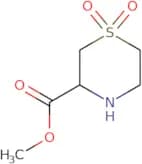 3-​Thiomorpholinecarbox​ylic acid methyl ester 1,​1-​dioxide