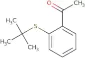 1-[2-(tert-Butylsulfanyl)phenyl]ethan-1-one
