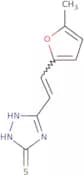 3-[2-(5-Methylfuran-2-yl)ethenyl]-4,5-dihydro-1H-1,2,4-triazole-5-thione