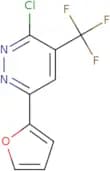 3-Chloro-6-(furan-2-yl)-4-(trifluoromethyl)pyridazine