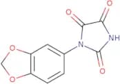 1-(1,3-Dioxaindan-5-yl)imidazolidine-2,4,5-trione