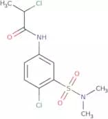 2-Chloro-N-[4-chloro-3-(dimethylsulfamoyl)phenyl]propanamide