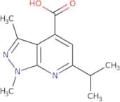 6-Isopropyl-1,3-dimethyl-1H-pyrazolo[3,4-b]pyridine-4-carboxylic Acid