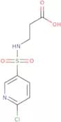 3-(6-Chloropyridine-3-sulfonamido)propanoic acid