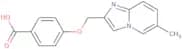4-({6-Methylimidazo[1,2-a]pyridin-2-yl}methoxy)benzoic acid
