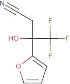 4,4,4-Trifluoro-3-(furan-2-yl)-3-hydroxybutanenitrile