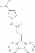 4-({[(9H-Fluoren-9-yl)methoxy]carbonyl}amino)cyclopent-2-ene-1-carboxylic acid