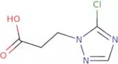 3-(5-Chloro-1H-1,2,4-triazol-1-yl)propanoic acid