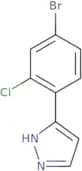 3-(4-Bromo-2-chlorophenyl)-1H-pyrazole