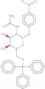 4-Nitrophenyl 2-acetamido-2-deoxy-6-O-trityl-b-D-glucopyranoside