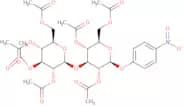 4-Nitrophenyl 2,4,6-tri-O-acetyl-3-O-(2,3,4,6-tetra-O-acetyl-b-D-glucopyranosyl)-b-D-glucopyranosi…