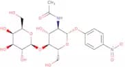 4-Nitrophenyl 2-acetamido-2-deoxy-4-O-(β-D-galactopyranosyl)-β-D-glucopyranoside
