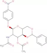4-Nitrophenyl 2-acetamido-3-O-acetyl-4,6-O-benzylidene-2-deoxy-a-D-glucopyranoside