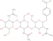 4-Nitrophenyl N,N',N''-triacetyl-b-D-chitotriose