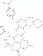 4-Nitrophenyl 3-O-(2,3,4,6-tetra-O-acetyl-a-D-mannopyranosyl)-4,6-O-cyclohexylidene-b-D-mannopyran…