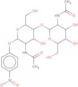 4-Nitrophenyl 2-acetamido-4-O-(2-acetamido-2-deoxy-b-D-glucopyranosyl)-2-deoxy-a-D-galactopyranosi…