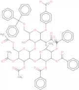 4-Nitrophenyl 2-acetamido-3-O-[2-O-(2,3,4-tri-O-benzoyl-a-L-fucopyranosyl)-3,4,6-tri-O-acetyl-D-ga…