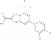 5-(3,4-Dichlorophenyl)-7-(trifluoromethyl)pyrazolo[1,5-a]pyrimidine-2-carboxylic acid
