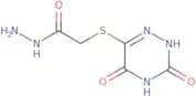 2-[(3,5-Dioxo-2,3,4,5-tetrahydro-1,2,4-triazin-6-yl)sulfanyl]acetohydrazide