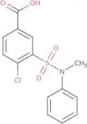 4-Chloro-3-[methyl(phenyl)sulfamoyl]benzoic acid