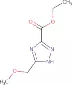 Ethyl 5-(methoxymethyl)-1H-1,2,4-triazole-3-carboxylate