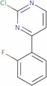 2-Chloro-4-(2-fluoro-phenyl)-pyrimidine