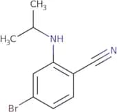 4-Bromo-2-(isopropylamino)benzonitrile