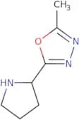 2-Methyl-5-(pyrrolidin-2-yl)-1,3,4-oxadiazole
