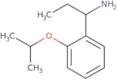 1-[2-(Propan-2-yloxy)phenyl]propan-1-amine
