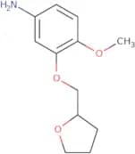4-Methoxy-3-(oxolan-2-ylmethoxy)aniline
