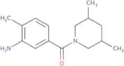 5-(3,5-Dimethylpiperidine-1-carbonyl)-2-methylaniline
